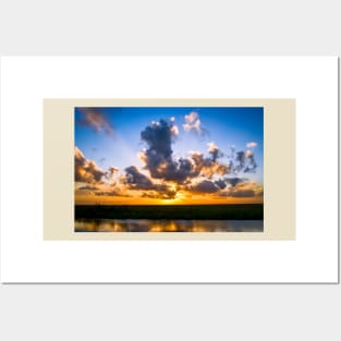 Everglades Sunset Posters and Art